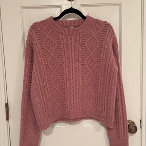NORDSTROM SIGNATURE - Pure Luxe 100% Cashmere Fisherman’s sweater